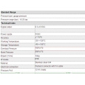 FST800-1100 Sensor de presión compacto de alta calidad de 0,5 a 4,5 V CC de bajo costo